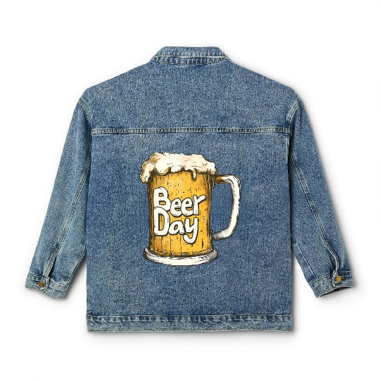Beer Day Classic Women's Denim Jackets