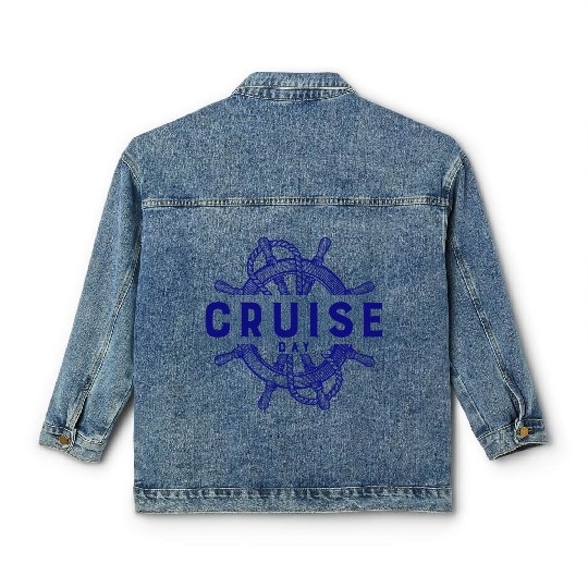 Cruise Day Going on a Cruise Classic Women's Denim Jackets