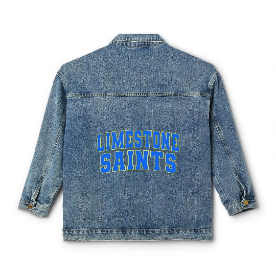 Limestone University Saints Classic Women's Denim Jackets