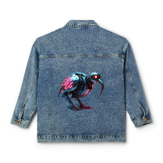 Kiwi Bird Constructed Classic Women's Denim Jackets