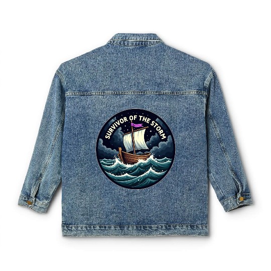 Survivor of the Storm Classic Women's Denim Jackets