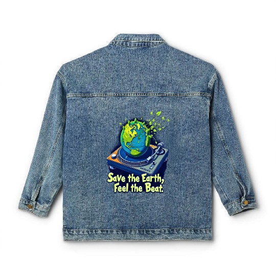 Classic Women's Denim Jackets - Save the Earth – Feel the Beat of Nature