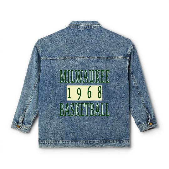 Milwaukee Basketball 1968 Classic Classic Women's Denim Jackets