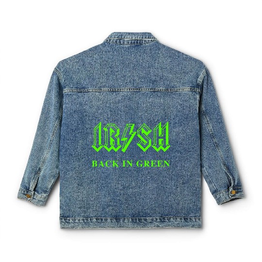 Irish Classic Rock - Back in Green Classic Women's Denim Jackets