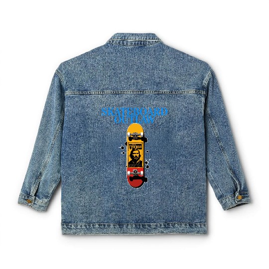 Skateboard Outlaw Classic Women's Denim Jackets