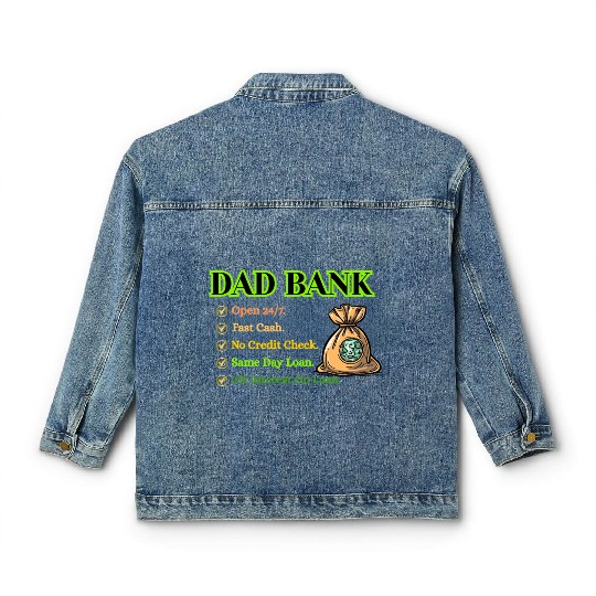 Bank Of Dad Classic Women's Denim Jackets