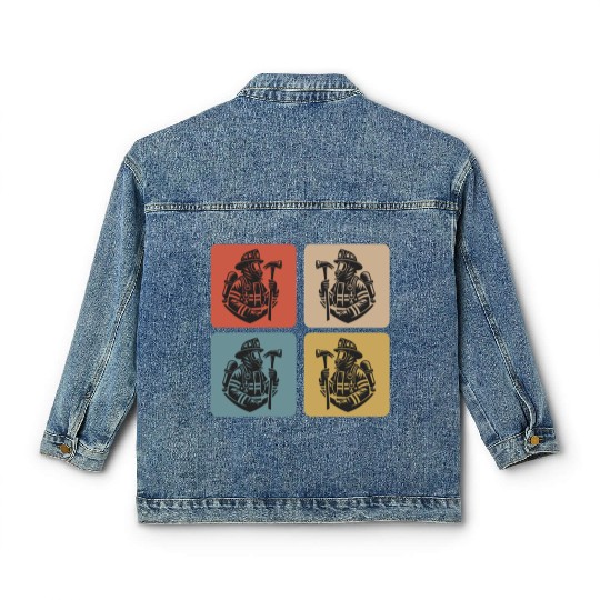 Fire Brigade - Heroes In Action Classic Women's Denim Jackets
