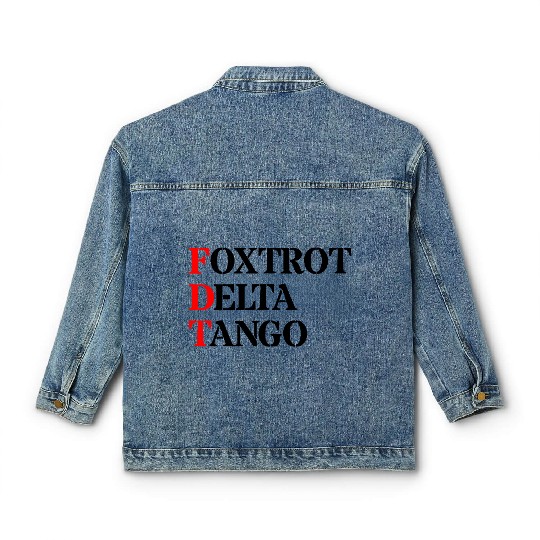 Foxtrot Delta Tango Classic Women's Denim Jackets