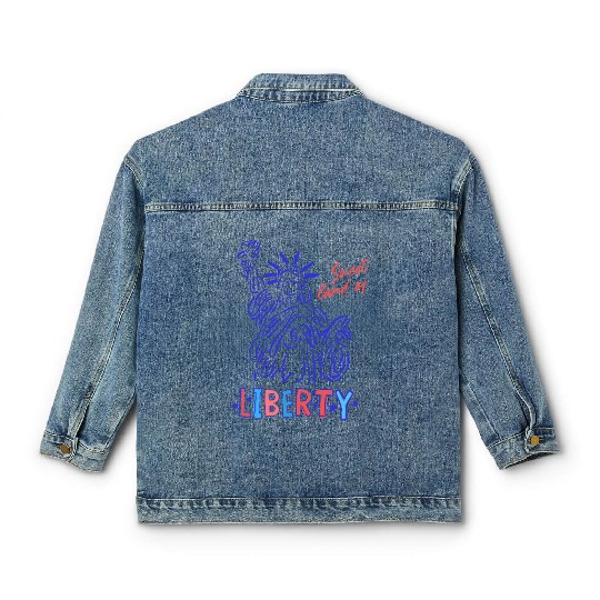 sweet land of liberty Classic Women's Denim Jackets