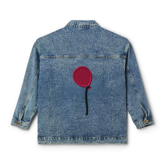 Balloon embroidered Classic Women's Denim Jackets