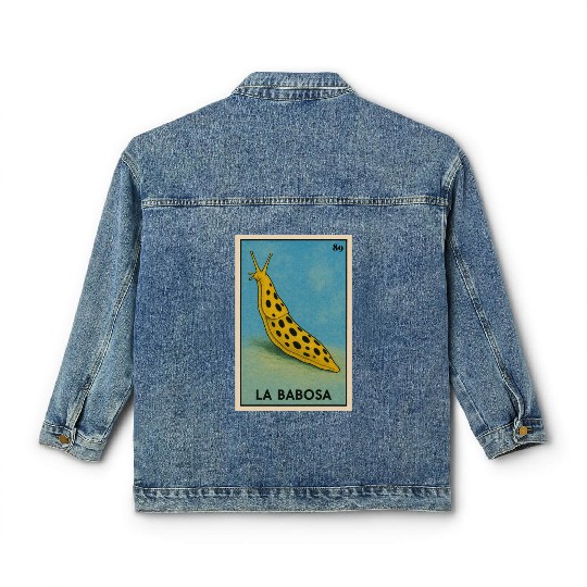 LA BABOSA - THE SLUG - LA LOTERÍA Classic Women's Denim Jackets