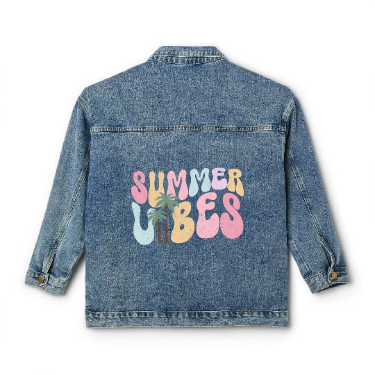 Summer Vibes Classic Women's Denim Jackets