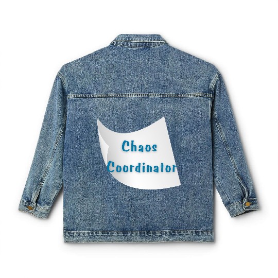 Chaos Coordinator – Funny Teacher Classic Women's Denim Jackets