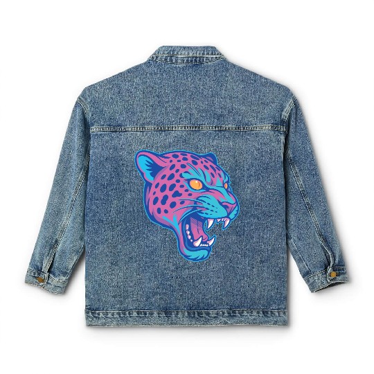 Jaguar pastel Classic Women's Denim Jackets