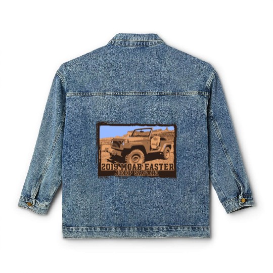 Vintage Jeep Safari Classic Women's Denim Jackets