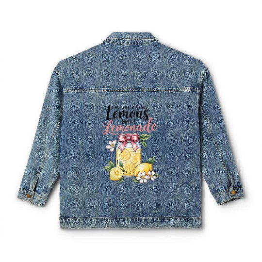 Lemon and Lemonad Classic Women's Denim Jackets