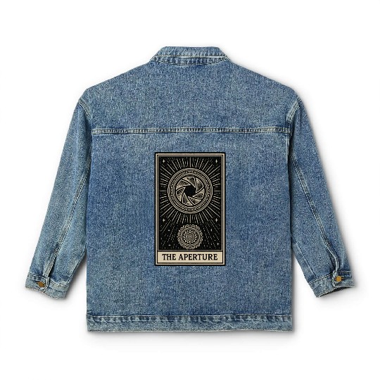 Photography Tarot Card – The Aperture Classic Women's Denim Jackets