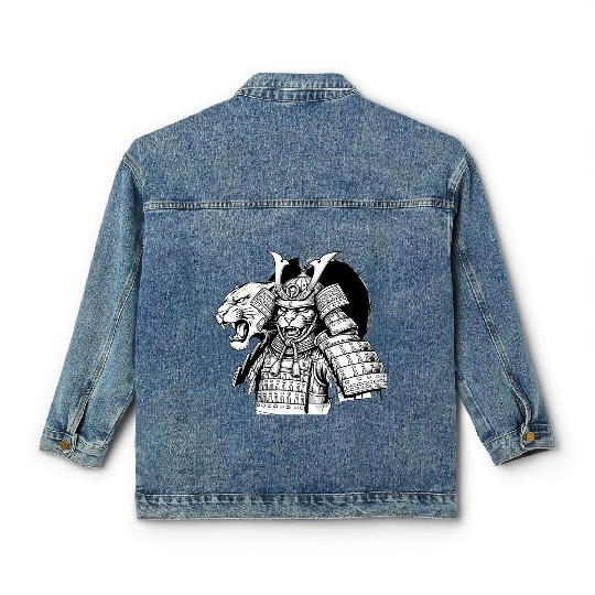 Samurai Panther Classic Women's Denim Jackets