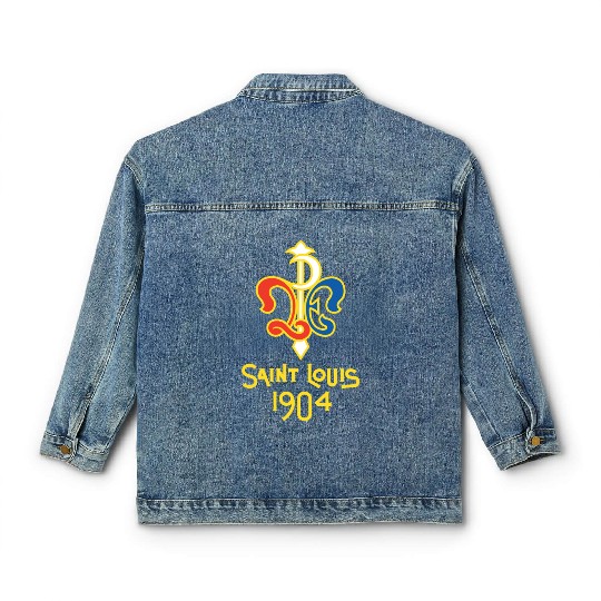 1904 St. Louis - Full Color Classic Women's Denim Jackets
