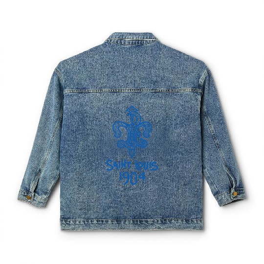 St. Louis 1904 Games - LPE Blue Classic Women's Denim Jackets