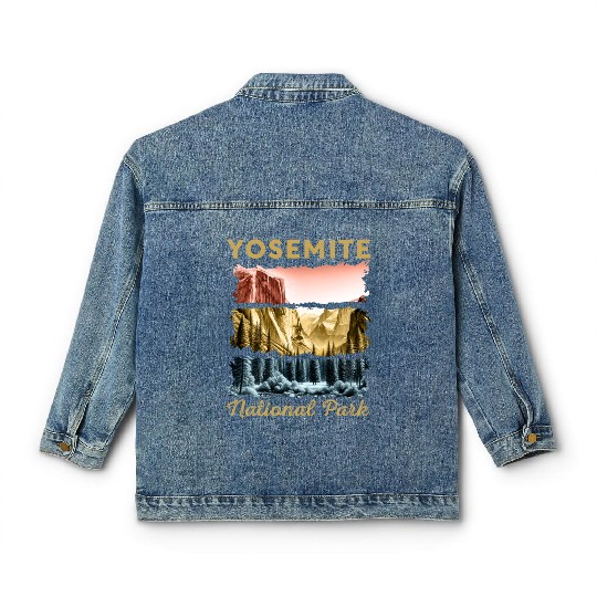 Yosemite National Park Classic Women's Denim Jackets