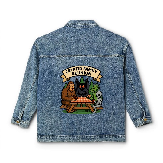 Cryptid Family Reunion Classic Women's Denim Jackets