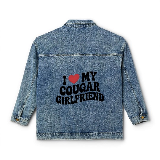 Love for My Cougars Girl Friend Classic Women's Denim Jackets