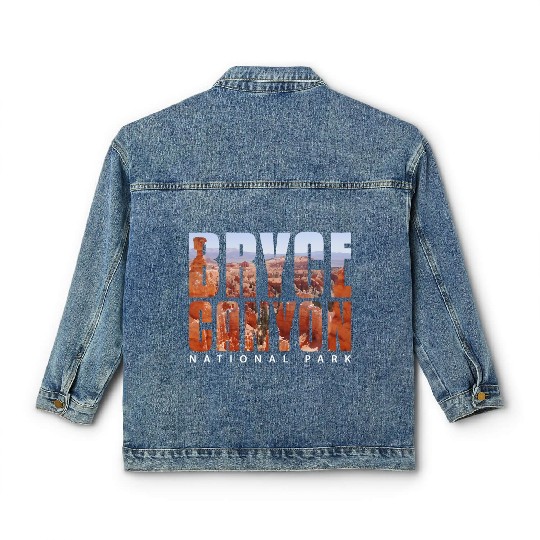 Bryce Canyon National Park Scenic Design Classic Women's Denim Jackets
