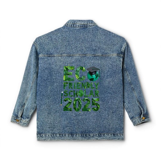 Eco Friendly Scholar 2025 Earth Design Classic Women's Denim Jackets
