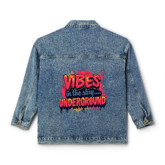Vivid Underground Vibe Classic Women's Denim Jackets