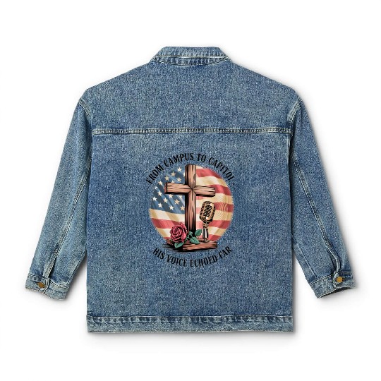 Charlie Kirk: Campus To Capitol Classic Women's Denim Jackets