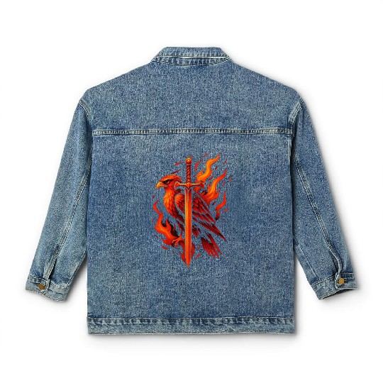 Blade of the Fearless Classic Women's Denim Jackets