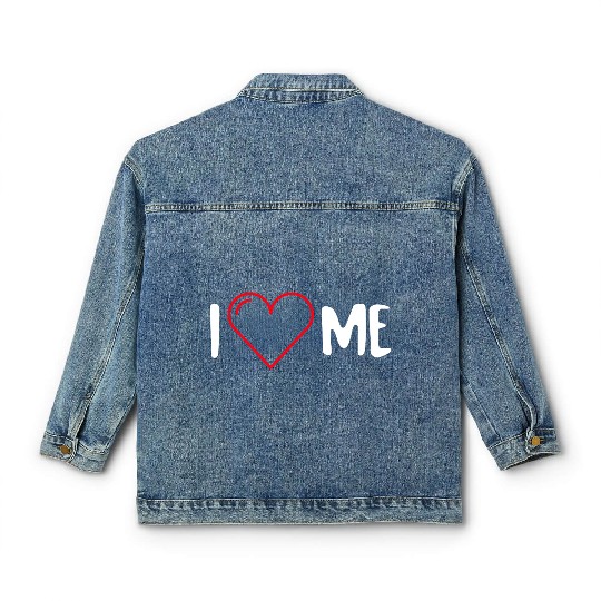 I Love Me Classic Women's Denim Jackets