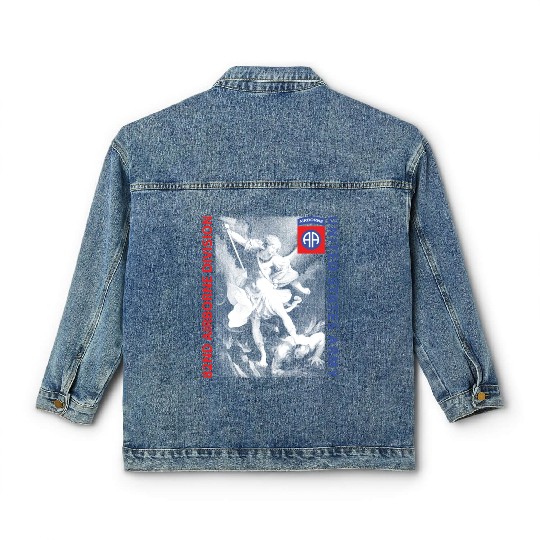 82nd Airborne - Saint Michael Classic Women's Denim Jackets