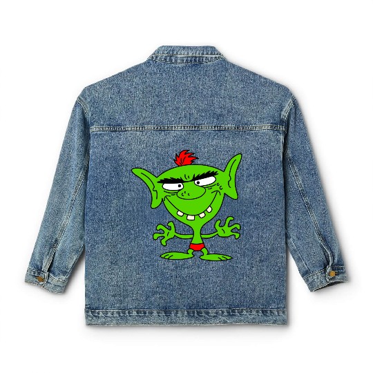 green goblin Classic Women's Denim Jackets