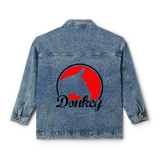 Donkey Poker Classic Women's Denim Jackets