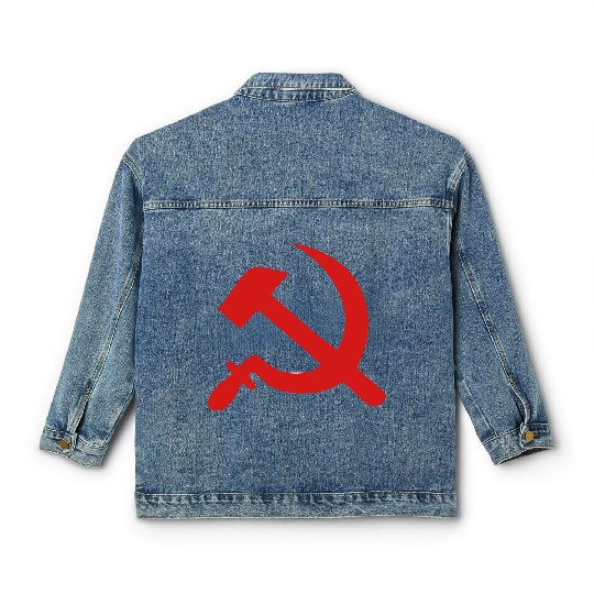 hammer and sickle Classic Women's Denim Jackets