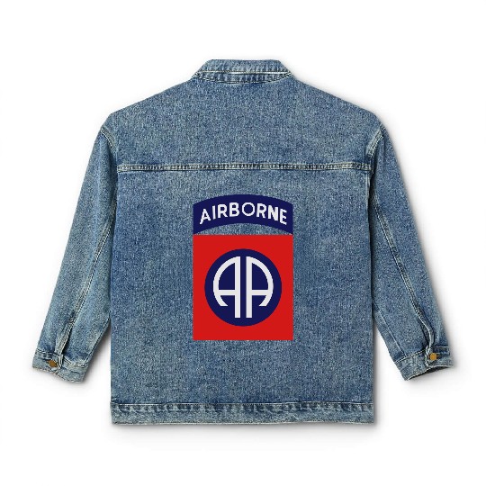 82nd Airborne Classic Women's Denim Jackets