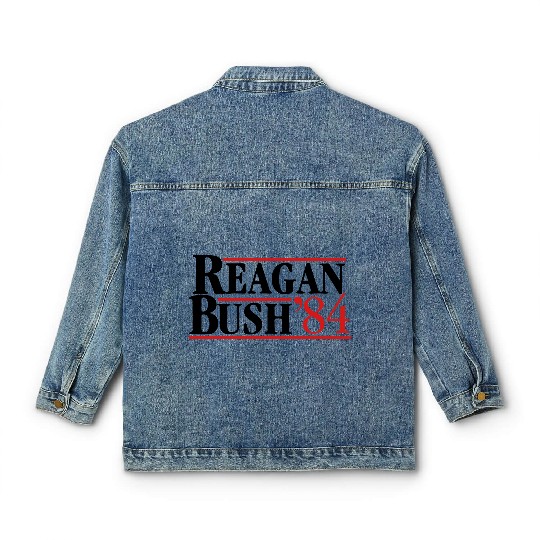 Reagan Bush '84 Classic Women's Denim Jackets