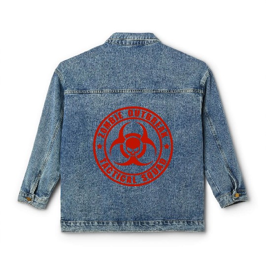 Zombie Outbreak Tactical Squad Classic Women's Denim Jackets