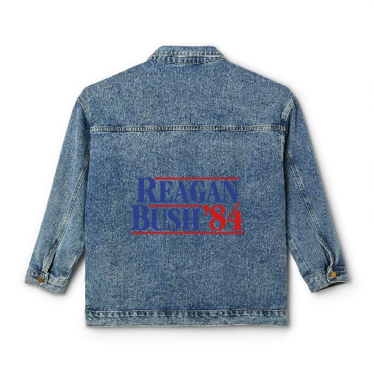 Reagan - Bush ’84 campaign Classic Women's Denim Jackets