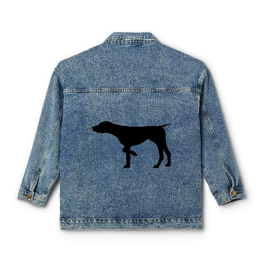 German Shorthaired Pointer Classic Women's Denim Jackets