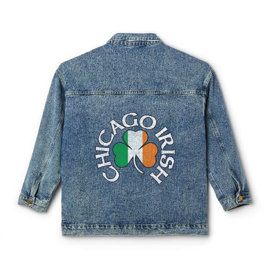 Chicago Irish Shamrock Apparel Classic Women's Denim Jackets