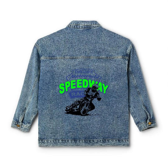 Speedway Racing Classic Women's Denim Jackets