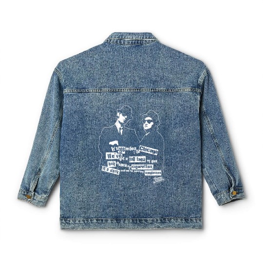 The Blues Brothers - We've got a full tank of gas Classic Women's Denim Jackets