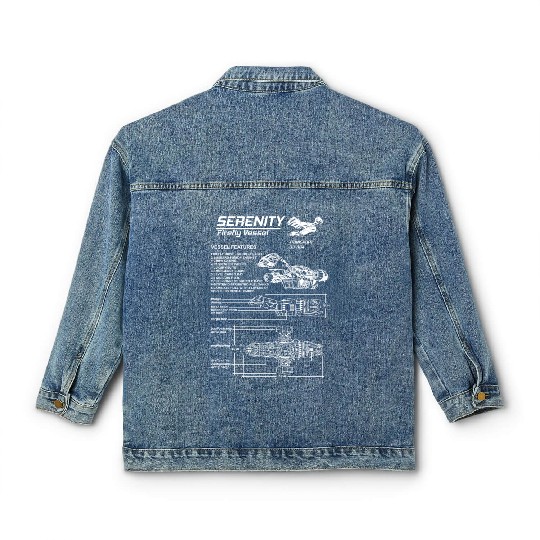 Serenity - Firefly vessel awesome Classic Women's Denim Jackets for fa
