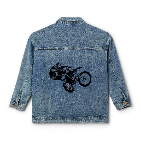Motocross - Moto Cross - MX - Supercross Classic Women's Denim Jackets