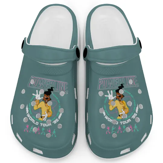 Disney Powerline Goofy Movie Clogs, Disney Goofy Movie Powerline