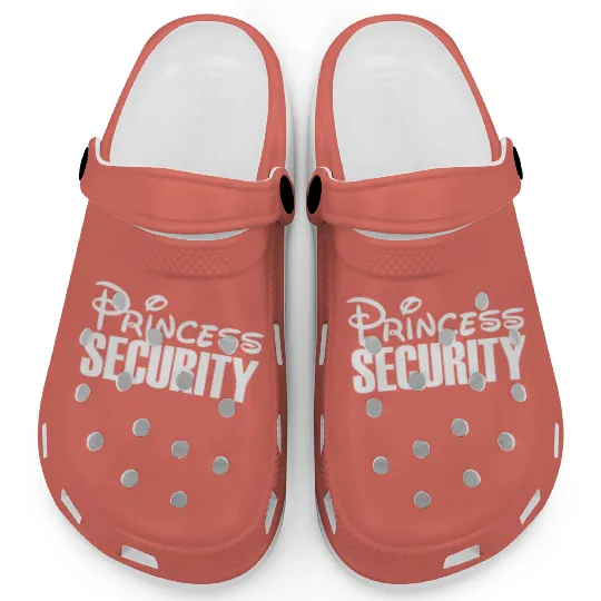 Disney Princess Security, Disney Clogs, Disney Dad Clogs