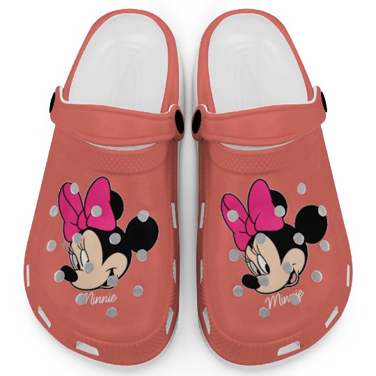 Discover Disneyss Mickey And Friends Minnie Mouse Big Face Clogs
